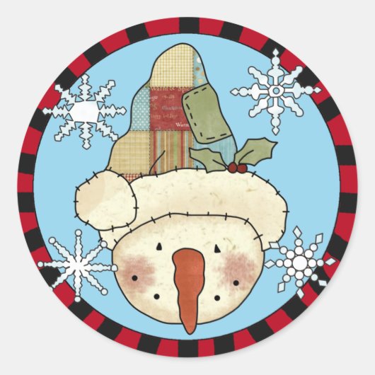 Stickers Snowman Tatés (Devant)