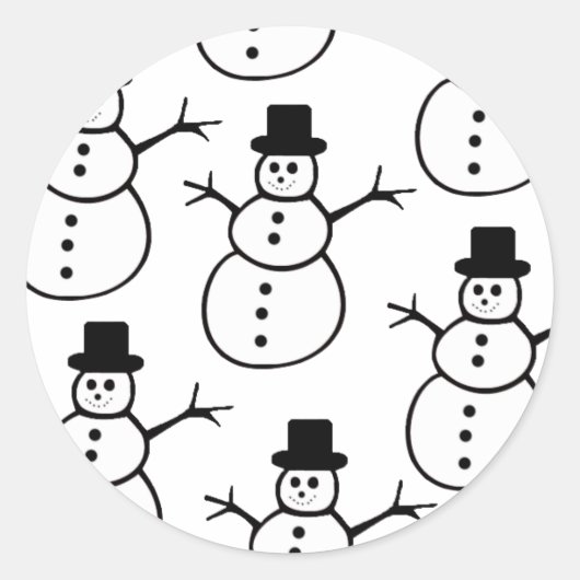 Stickers Snowmen (Devant)