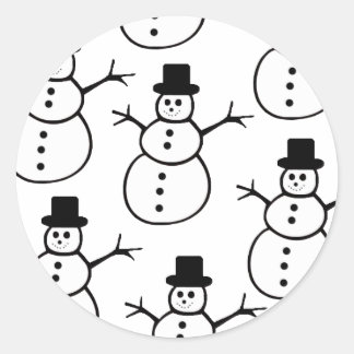 Stickers Snowmen