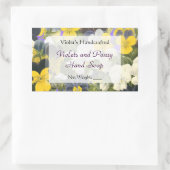 Stickers Soap et Violets Personnalisés ou Stickers (Sac)