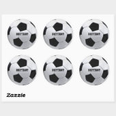 Stickers Soccer Personnalisés (Feuille)