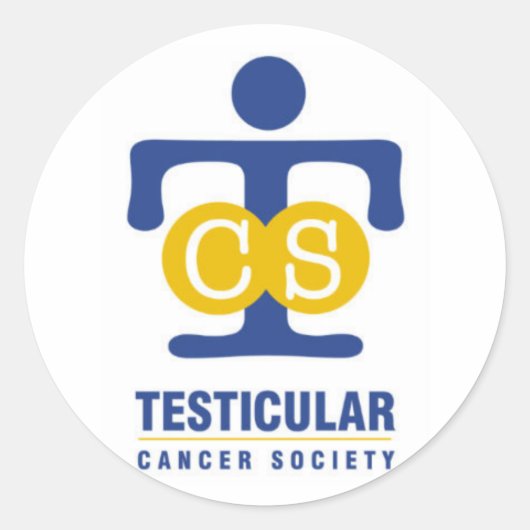 Stickers Société du cancer testiculaire (Devant)