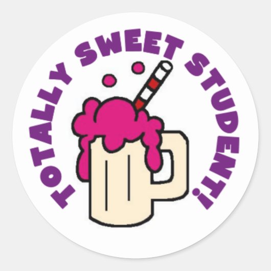 Stickers Soda Sweet Student (Devant)