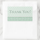 Stickers - Soft Jade Damask (Sac)