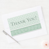 Stickers - Soft Jade Damask (Enveloppe)