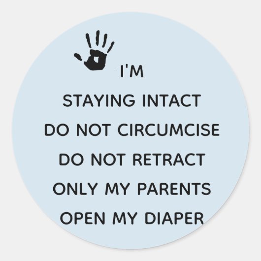 Stickers soins hospitaliers intacts (Devant)