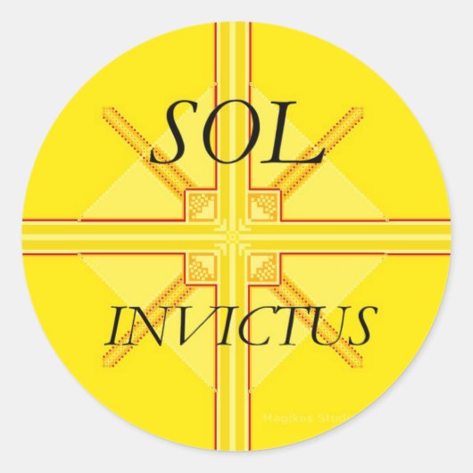 Stickers Sol Invictus (Devant)