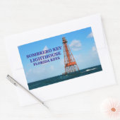 Stickers Sombrero Key Lighthouse, Florida Keys (Envelop)