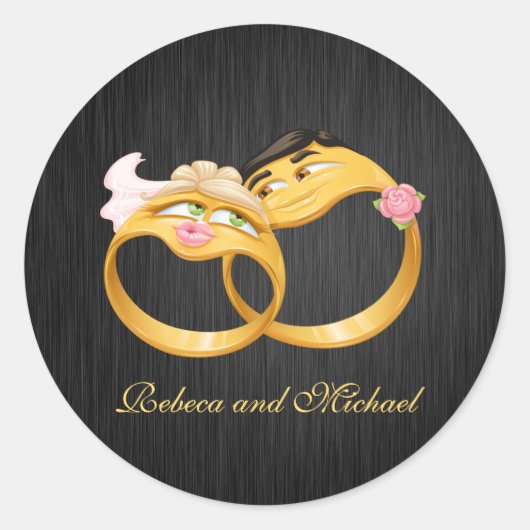 Stickers Son et Ses Cercles Mariages (Devant)