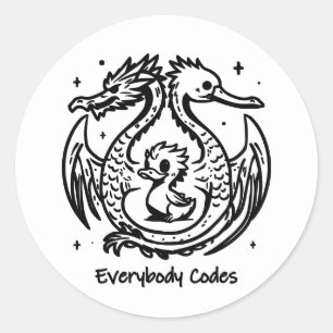 Stickers Song of Ducks and Dragons Sheet