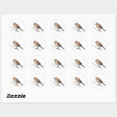 Stickers Song Sparrow Bird (Feuille)