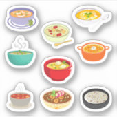 Stickers soupe (Devant)