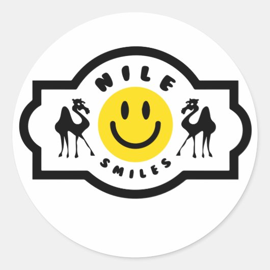 Stickers sourires du Nil (Devant)