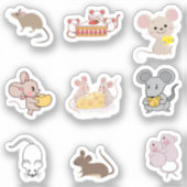 Stickers souris (Recto)