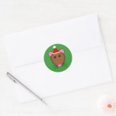 Stickers Souris Joyeux Noël (Enveloppe)