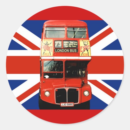 Stickers souvenir anglais (Devant)