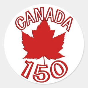 Stickers Souvenir Canada 150 Stickers Feuille d'ér
