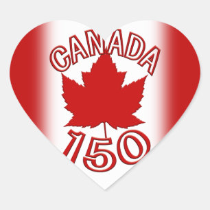 Stickers Souvenir Canada 150 Stickers Feuille d'ér