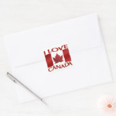 Stickers souvenir Canada Stickers Feuille d'érable (Enveloppe)