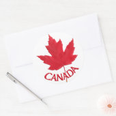 Stickers souvenir Canada Stickers Feuille d'érable (Enveloppe)