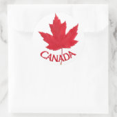 Stickers souvenir Canada Stickers Feuille d'érable (Sac)
