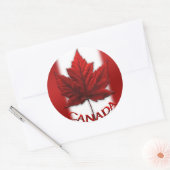 Stickers souvenir Canada Stickers Feuille d'érable (Enveloppe)