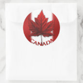 Stickers souvenir Canada Stickers Feuille d'érable (Sac)