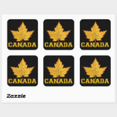 Stickers Souvenir Canada Stickers Feuille d'érable (Feuille)