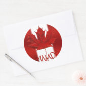 Stickers souvenir Canada Stickers Feuille d'érable (Enveloppe)