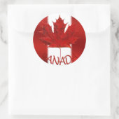 Stickers souvenir Canada Stickers Feuille d'érable (Sac)