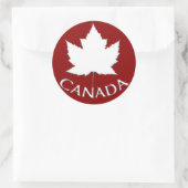 Stickers souvenir Canada Stickers Feuille d'érable (Sac)