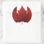Stickers souvenir Canada Stickers Feuille d'érable (Sac)