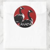 Stickers souvenir Canada Stickers oie Canada (Sac)