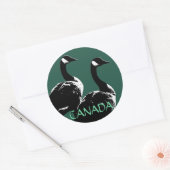 Stickers souvenir Canada Stickers oie Canada (Enveloppe)