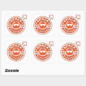 Stickers Space Hipsters® MARS TEAM 3" (Feuille)