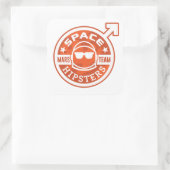 Stickers Space Hipsters® MARS TEAM 3" (Sac)