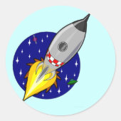 Stickers Space Rocket (Devant)