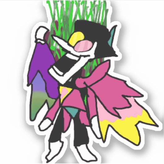 stickers spamton (Devant)