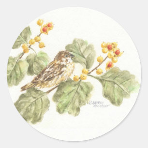 Stickers Sparrow d'automne