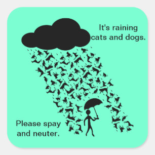 Stickers "Spay and Neuter"