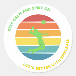 Stickers Spikeball La vie est meilleure avec elle