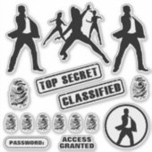 Stickers Spy Party (Devant)