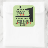 Stickers Sq De Faits Alternatifs Long Noeud (Sac)