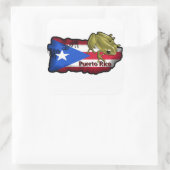Stickers Square Yo Soy Puerto Rico (Sac)