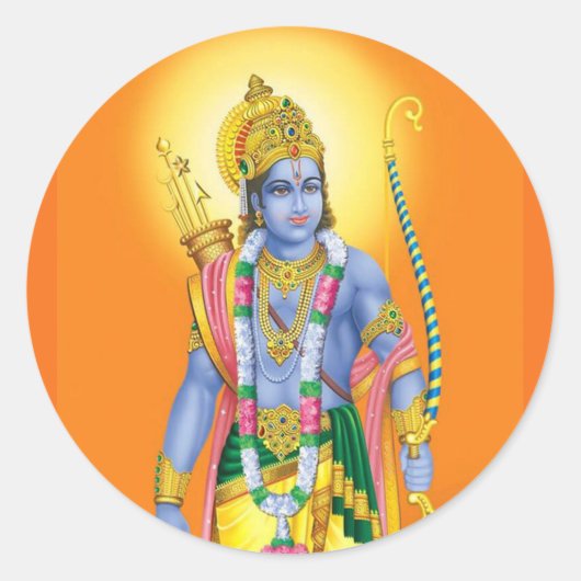 stickers sri ram (Voorkant)