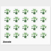 Stickers St Patrick's Day (Feuille)