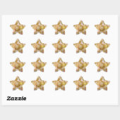 Stickers Star Camellia jaune (Feuille)