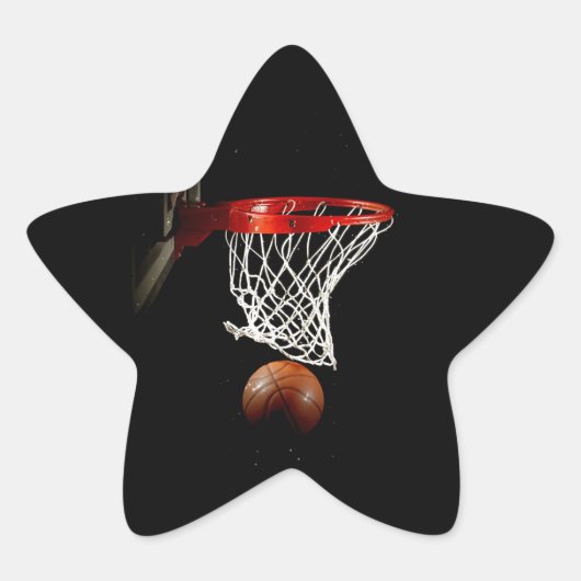 Stickers Star de basket (Devant)