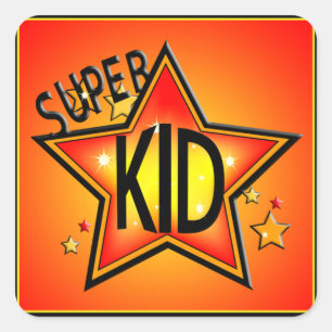 Stickers Star Super Kid