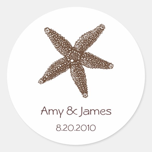 Stickers Starfish (Devant)